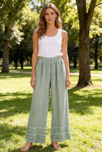 Load image into Gallery viewer, Shirred Channel Italian Pants