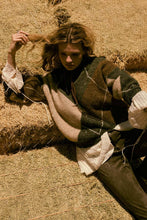 Load image into Gallery viewer, Crossing Paths Argyle Knit Collared Sweater