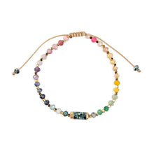 Load image into Gallery viewer, Chakra Glow Bracelet - Clarity/Third Eye/Gold