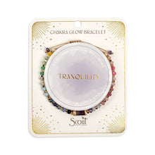 Load image into Gallery viewer, Chakra Glow Bracelet - Tranquility/Crown/Gold