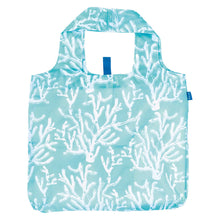 Load image into Gallery viewer, CERULEAN SEA CORAL blu Bag Reusable Shopper Tote