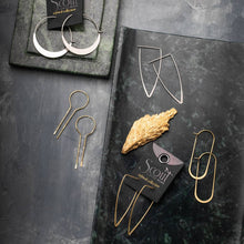 Load image into Gallery viewer, Refined Earring Collection - Cosmic Oval/Gold