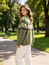 Load image into Gallery viewer, Jacquard Knit Sweater