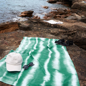 Dock & Bay Quick Dry Towels - Tie Dye - Mellow Meadow: Extra Large (78x35")