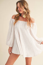 Load image into Gallery viewer, Nately Off Shoulder Tunic Dress