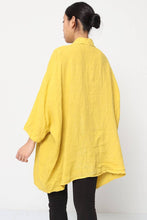 Load image into Gallery viewer, 100% Linen Shirt REF. 2858: Duck Green