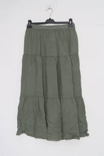 Load image into Gallery viewer, 100% Linen Skirt REF. 8348: TOBACCO