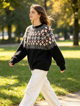 Load image into Gallery viewer, Jacquard Knit Sweater