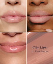 Load image into Gallery viewer, City Lips Pink Nude Plumping Lip Gloss