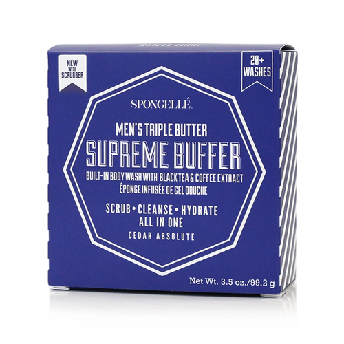 20+ Men's Supreme Buffer | Black Scrubber