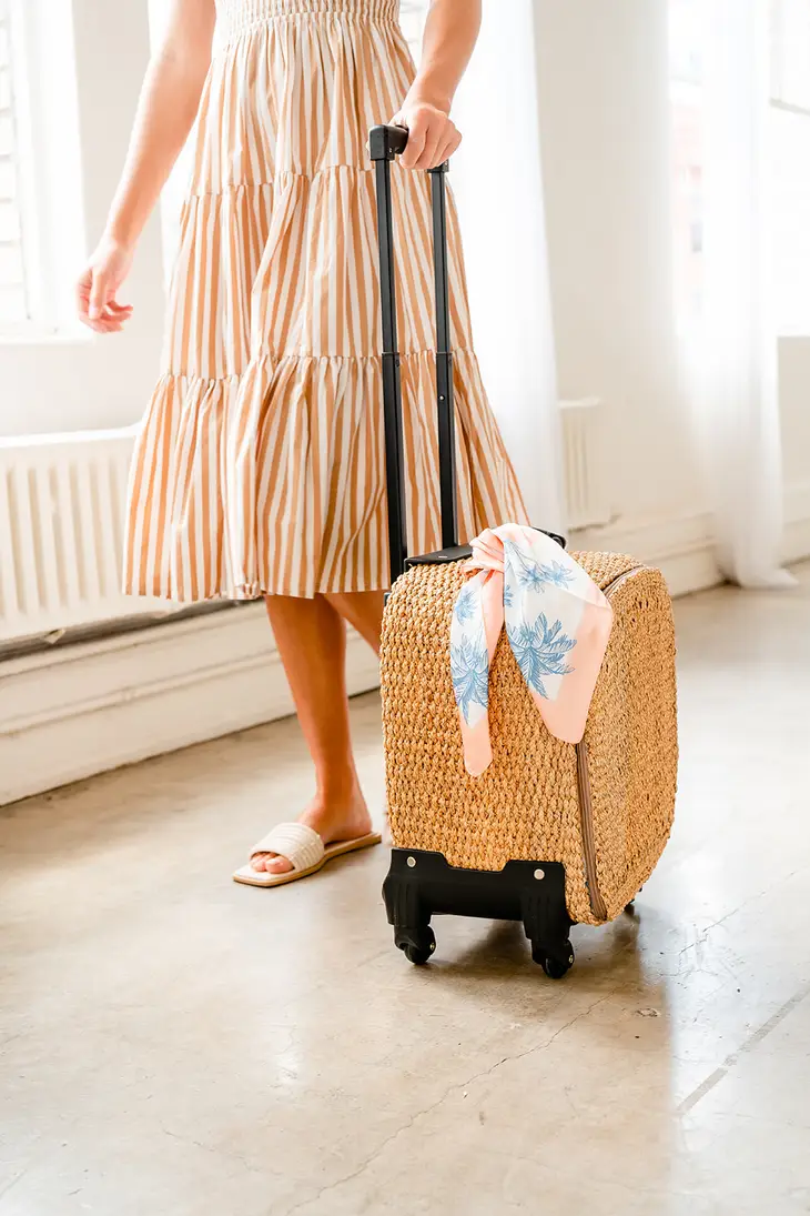 Woven Seagrass Suitcase PREORDER