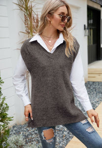 Classic Knit Sweater Vest