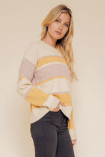 Load image into Gallery viewer, Rib Striped Sweater