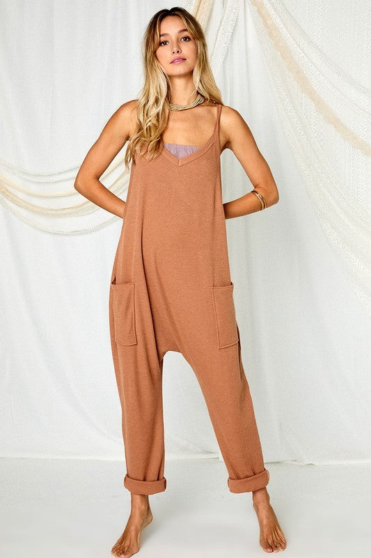 Camel Thermal Jumpsuit