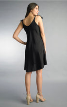 Load image into Gallery viewer, Tie Tank Dress Black