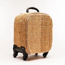 Load image into Gallery viewer, Woven Seagrass Suitcase PREORDER