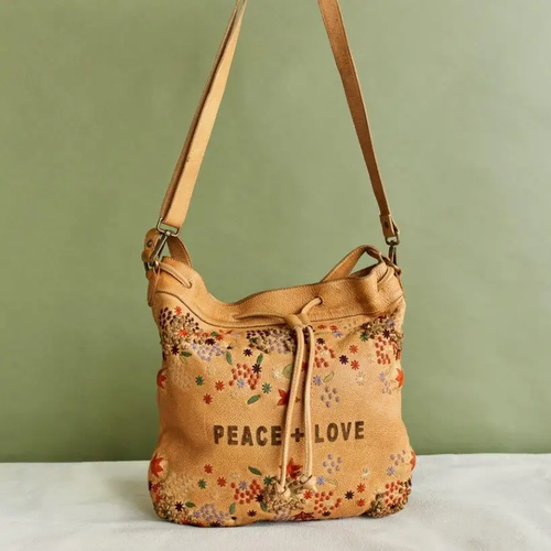 Peace Purse Mustard