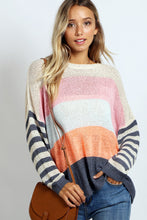 Load image into Gallery viewer, Striped Knitted Sweater