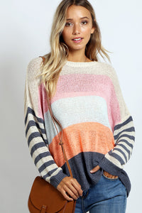 Striped Knitted Sweater