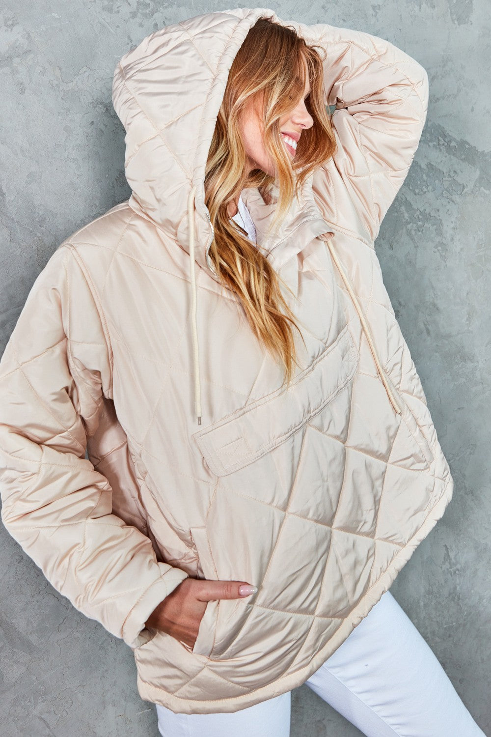 Puffer Pullover Jacket