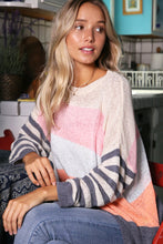 Load image into Gallery viewer, Striped Knitted Sweater