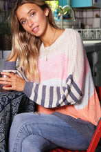 Load image into Gallery viewer, Striped Knitted Sweater