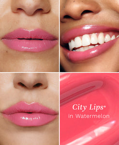 City Lips Watermelon Plumping Lip Gloss