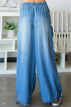 Load image into Gallery viewer, Blue Denim Palazzo Pants