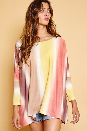 Tie Dye Oversized Top