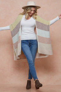 Striped Pastel Cardigan