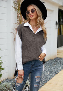 Classic Knit Sweater Vest