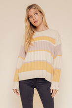 Load image into Gallery viewer, Rib Striped Sweater