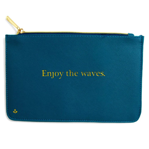 Enjoy the Waves Pouch
