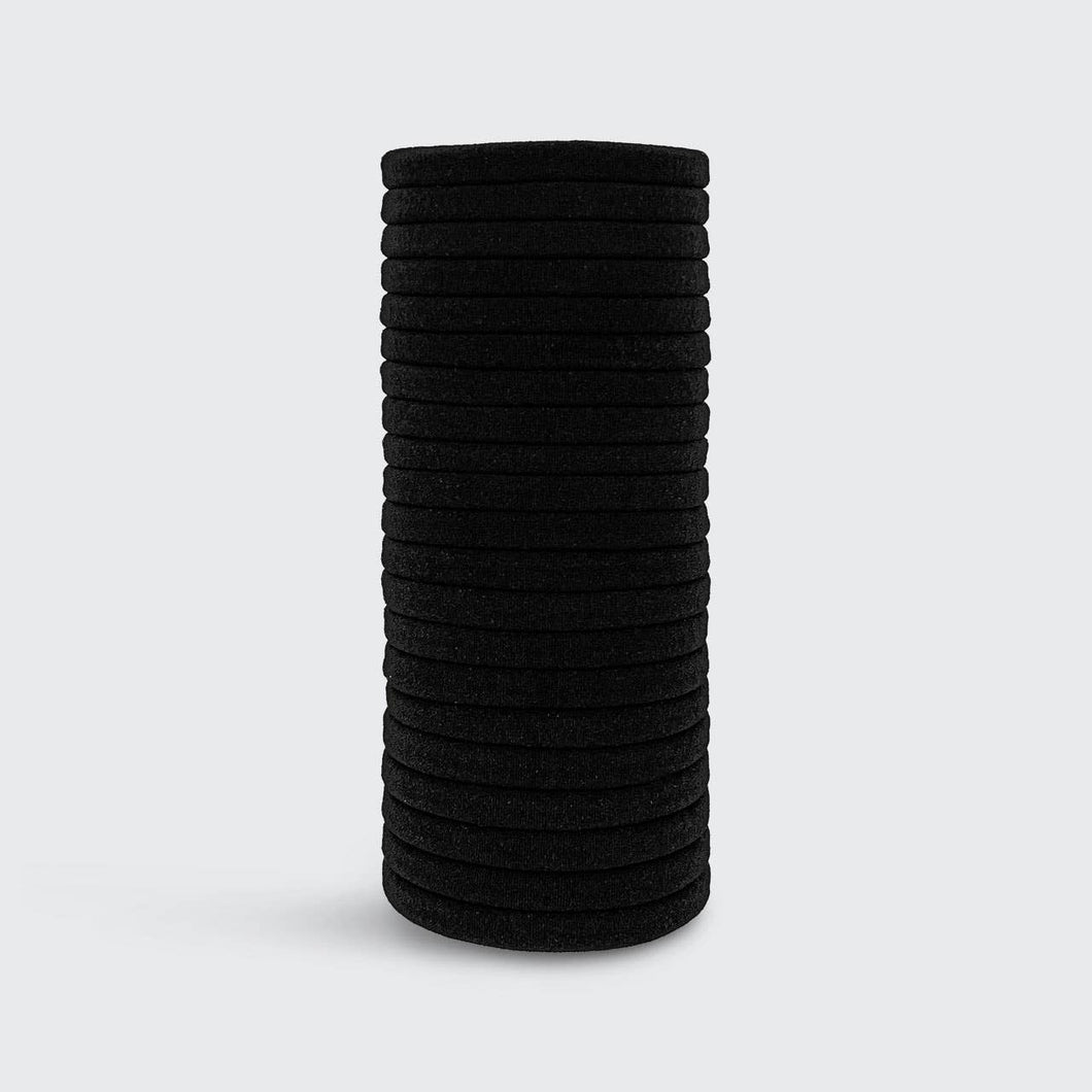 Eco-Friendly Nylon Elastics Black