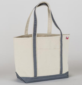 Classic Boat Totes Medium Grey