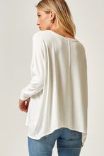 Load image into Gallery viewer, White Dolman Sleeve Tunic