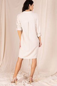 Linen Shirt Dress