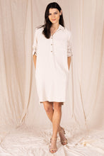 Load image into Gallery viewer, Linen Shirt Dress