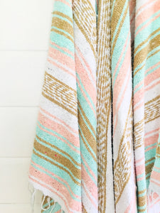 Peach Paradise Beach Blanket