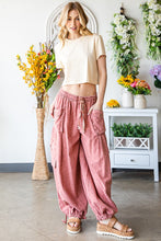 Load image into Gallery viewer, Mineral Washed Harem Pants