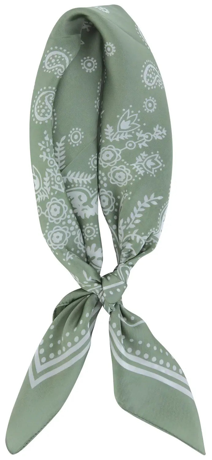 SCARVES & THINGS – Pea & Olive