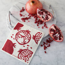 Load image into Gallery viewer, Pomegranate Swedish Dishcloth