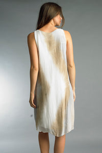 Taupe Layered Dress
