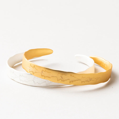 Echo Cuff Gold Dipped 