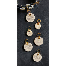 Load image into Gallery viewer, Leather Pet Tag - Call My People