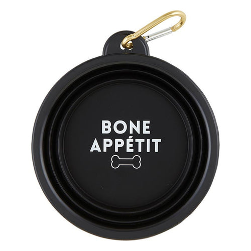 Collapsible Bowl: Bone Appetit