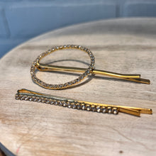 Load image into Gallery viewer, Crystal Bobby Pin Set