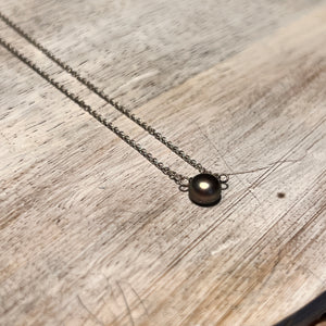 Dainty Pearl Pendant Necklace