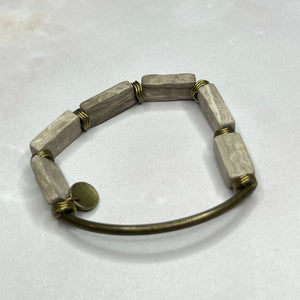 Neutral Rectangle Bracelets