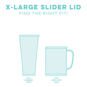 Clear Slider Lid (X-Large)